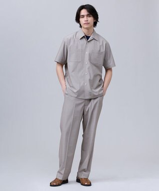 J.PRESS MEN 【J.PRESS ORIGINASLS】【UNISEX】Toropical Spidle New Piped Stem Slacks ベージュ系