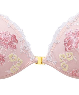 BRADELIS New York 【NuBra / ナチュラルタイプ】ヌーブラ・フルール ミューズ エメ 蒸れにくい バックレス コレクション デザインヌーブラ 正規品 ピンク