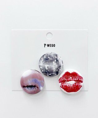 WEGO アソート缶バッジセットF 柄1