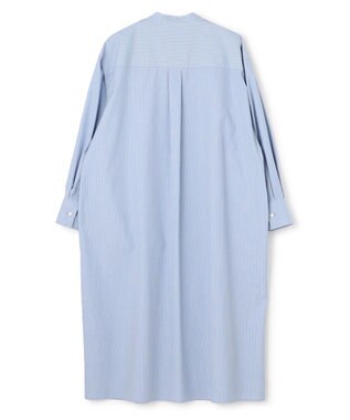 NAVE 【ReNAVE・セットアップ可/洗える/接触冷感/UVケア】コットンポリブロード ワンピース サックスブルー系1