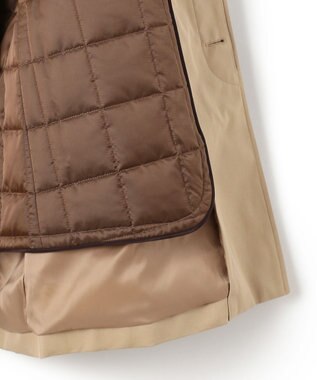 J.PRESS MEN 【定番】コンパクトスピンギャバジン ステンカラーコート ベージュ系