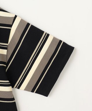 ANY 【POLO BCS別注】マルチカラー短丈ポロシャツ ブラックボーダー