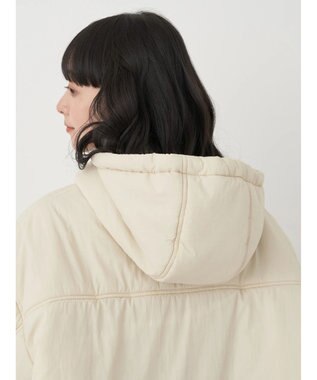 earth music&ecology ２ｗａｙ中綿モッズコート Ecru