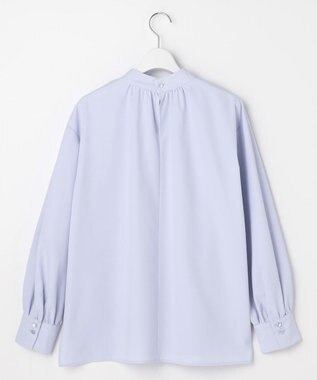 ANY SIS L 【2WAY】リボンギャザー ブラウス スカイブルー系