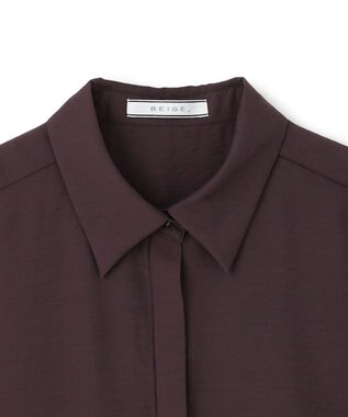 BEIGE， 【洗える】SERBES / ノースリーブブラウス Bordeaux×Cream