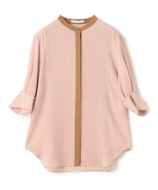 BEIGE， 【S-size】MARIGNY / パフブラウス Nude×Tan