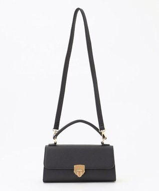 ANY SIS 【2WAY】メタルバックルワンショルダー バッグ ブラック