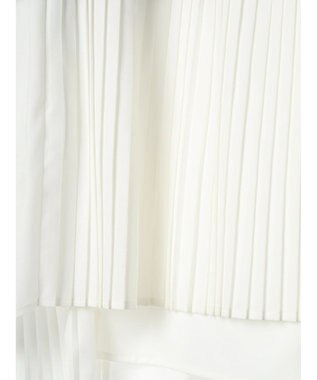 earth music&ecology プリーツヘムドッキングチュニック Blue Gray