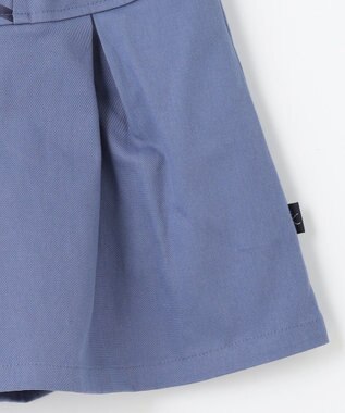 組曲 KIDS 【110-140㎝】レースアップ キュロット ダスティブルー系