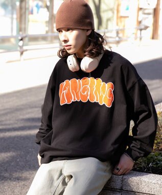 WEGO 【SETITEM】アクセ付きグラフィックロンT