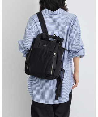 MioFIRANO はっ水軽量ナイロン2WAYリュック　FIRANO フィラノ BLACK