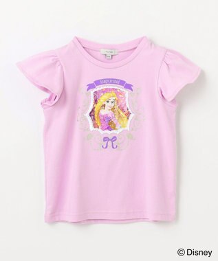 ANY KIDS 【ディズニープリンセス/フローズン】ミラクルスパンコールTシャツ ラベンダー（ラプンツェル）