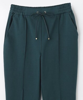 ANY any HEAT テーパードパンツ ピーコックグリーン