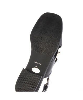 ing <ing>チェーンモチーフサンダル ブラック