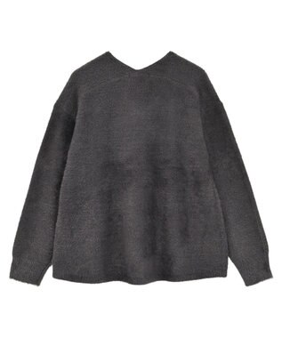 AMERICAN HOLIC Ｖネックフェアリーニットプルオーバー Charcoal Gray