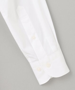 GOTAIRIKU 【形態安定】PREMIUMPLEATS_スナップダウン 通年ドレスシャツ ホワイト系