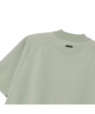 ZERO HALLIBURTON メタルロゴモックネックニットTシャツ ZHG-M6S9b 85196 ライトグリーン