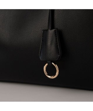 UNBILLION 【テレビ ドラマ着用アイテム】カシュカシュ cachecache / 棒ヒネリベルト2wayA4トートバッグ ブラック