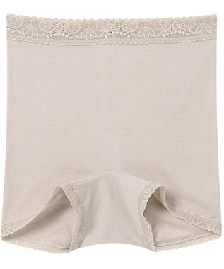 Wing ショーツ ボーイレングス 綿混(身生地部) やさしい肌あたり 【デイリーフィット やわらかコットン】 はきこみ丈ふかめ EC4230 ウイング／ワコール シェルベージュ