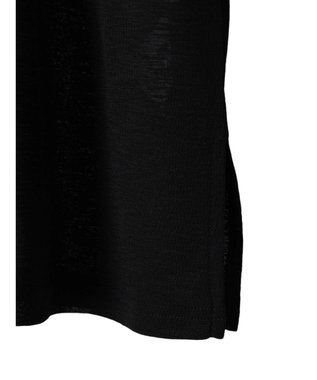 Green Parks 袖チュールドッキングシアープルオーバー Black