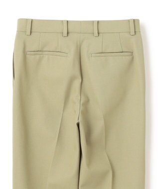 JOSEPH 【洗える】オーガニックツイル　テーパードトラウザーズ Dark Olive