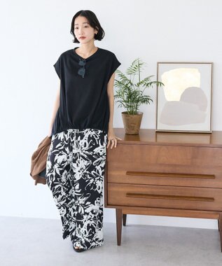 CRAFT STANDARD BOUTIQUE バックフレアバルーンカットソー Black