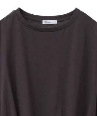 CRAFT STANDARD BOUTIQUE バックフレアバルーンカットソー Brown