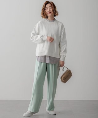 23区 【WEB&一部店舗限定カラーあり/Oggi2月号掲載】カラー スウェット [一部店舗限定カラー]ダイヤモンド(4月)