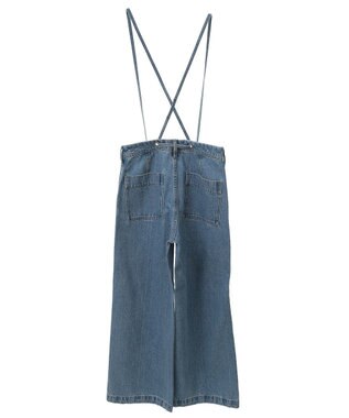 CRAFT STANDARD BOUTIQUE 2WAYサロペットデニムパンツ Light Indigo