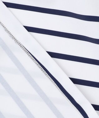 ANY SIS 【3SET】マリン スイムウェア オフ×ネイビーストライプ×カーキ