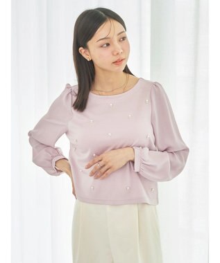 earth music&ecology パールポイントプルオーバー Pink