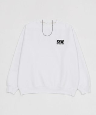 WEGO 【2点SET】アクセ付きストレートラインプルオーバー ホワイト