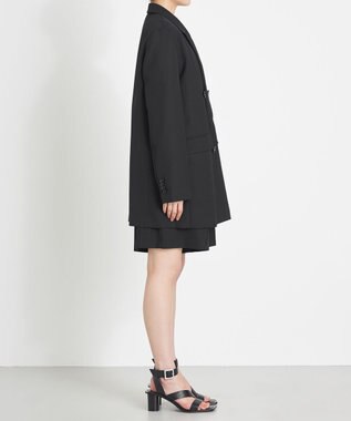 NAVE ウールポリエステルツイル ジャケット ブラック系