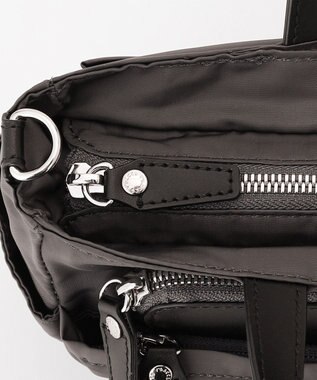 Y'SACCS ポリエステルツイル 2WAYトートバッグ ダークグレー