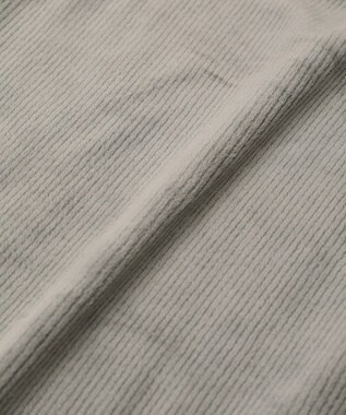 Green Parks ぽかぽか裏起毛ベロアイージーパンツ Charcoal Gray