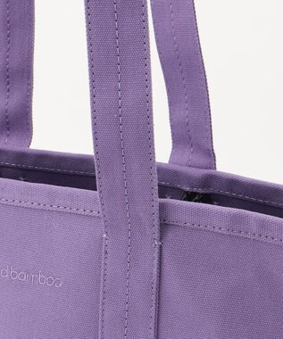 united bamboo ベーシックキャンバストート(大サイズ) パープル系