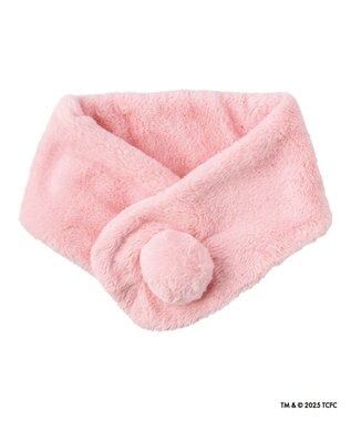 MOONBAT Care Bears(ケアベア) フェイクファーマフラー 手洗い可能 ペールピンク