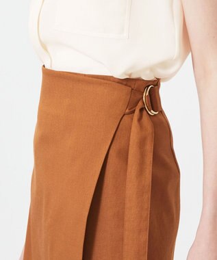 BEIGE， IVY / ラップスカート Ocre