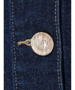 earth music&ecology マントスリーブＧジャン Indigo