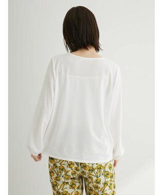 Green Parks ランダムタックブラウソー Off White