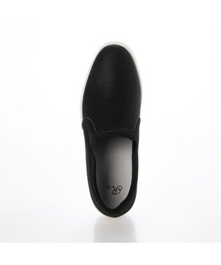 Riz raffinee <Riz raffinee>ヒールアップスリッポンスニーカー ブラックメタリック