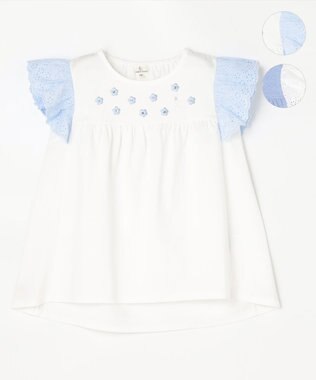 組曲 KIDS 【80-100㎝】 petit fleur エンブロイダリーチュニック