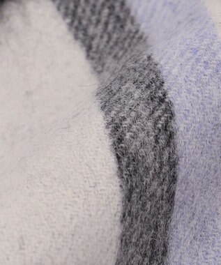 GOTAIRIKU カシミヤ混マフラー ライトグレー系4