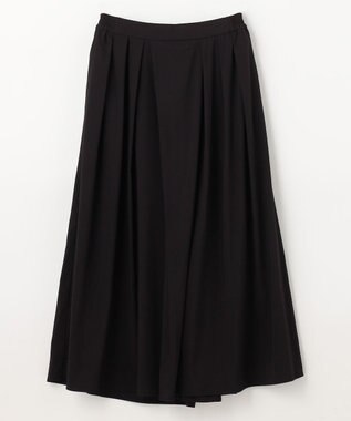 ANY L 【洗濯機可能/接触冷感/UVケア/イージーケア/ウエストゴム】清涼リラックススカーチョ ブラック