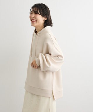 Green Parks ダンボール抜け衿プルオーバー Light Beige