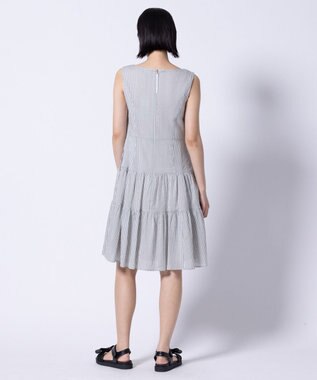 TOCCA 【00サイズあり・洗える・速乾・消臭】WAVES ティアードドレス グレー系5