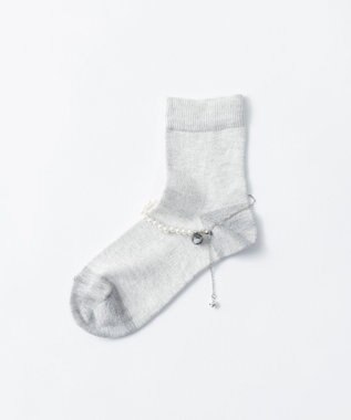 TRICOTE アンクレット付きベーシックソックス 94L.GRAY