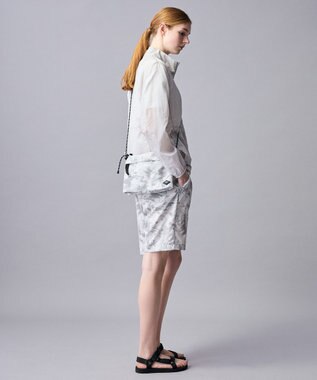 JOSEPH ABBOUD MOUNTAIN 【軽量/ECO撥水】エンボスプリント サコッシュ ライトグレー系5