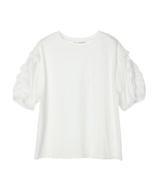 Green Parks ・ＥＬＥＮＣＡＲＥ　ＤＵＥ　ラッフルパフＴＥＥ Off White