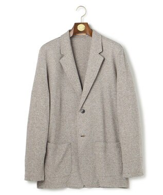 J.PRESS MEN 【KANEMASA JERSEY】ツイステッドスムース カットジャケット ブラウン系